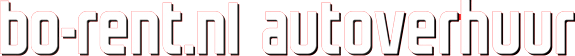 Logo bo-rent autoverhuur