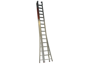 Aluminium ladder 3x16 treden