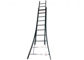 Aluminium ladder 2x10 treden