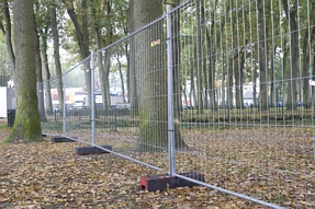 Construction fence 3.5m