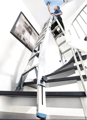 Folding ladder Telescopic