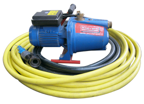 Waterbed pump incl. 1 hose 230V