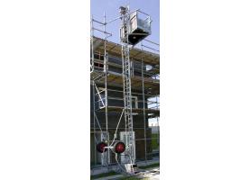 Construction hoist 6m 250 kg 230V Tiltable