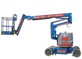 Articulated boom lift 12.5m battery