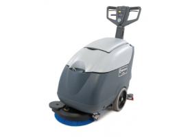 Scrubbing and suction machine